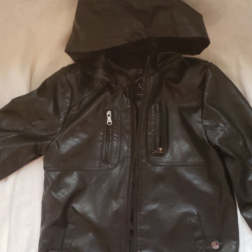 Urban Republic 5 Pocket Leather Jacket, GUC